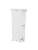 COSTWAY Mülleimer 2 Fächer 40 x 26 x 84 cm in Weiß