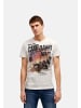 CAMP DAVID  T-Shirt 'Dune Crusher' in weiß
