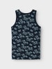 name it Jungen Unterhemden 2 er Pack "Game Over" Dark Sapphire-86