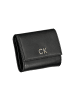 Calvin Klein Schwarz Polyurethan Damen Geldbörse