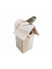 relaxdays Nistkasten in Natur - (B)15,5x (H)25 x (T)15 cm