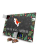 Mr. & Mrs. Panda Adventskalender Einhorn Super mit Spruch in Kreidetafel
