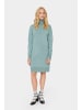 SAINT TROPEZ Kleid U6801, Gerade Passform in Blue Surf Melange