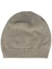 BREITER Sommer-Strickmütze in grau