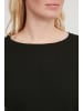 Fransa Rundhalspullover FRBESMOCK 2 Pullover - - 20609698  Feinstrickpullover mit 3/4 Ärmeln in schwarz