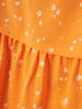 name it Kleid Kurzes Rundhals Baumwolle Dress in Orange