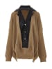 NAEMI Damen Strickjacke in Taupe