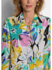 GOLDNER Kurzgröße:  Blusenshirt Viskosebluse mit Blumenprint in bunt / gemustert