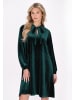 Usha Women Dress in dark green