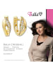 BALIA Ohrringe Gold 333 Gelbgold - 8 Karat Blatt Creolen