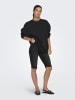 ONLY Jeans-Shorts in Black Denim