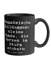 Mr. & Mrs. Panda Tasse Spruch Französische Bulldogge mit Spruch in Schwarz