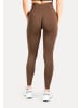 SMILODOX Leggings Amaze Scrunch Pro Pocket Seamless in Braun