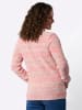 WITT WEIDEN Rundhals-Pullover in flamingo-ecru-meliert