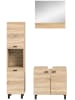 ebuy24 Badmöbelset Boston (3-teilig) Eiche 102 x 33 cm