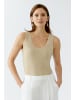 Oui Tank Top in gold