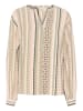 Cream Kurzarm-Bluse CRSola Loose fit in Tea jaquard