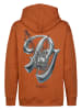 Petrol Industries Hoodie mit Print steelpark in Orange