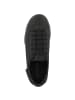 Superga Sneaker low 3790 Platform Jersey Lame Leggera in schwarz
