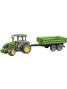 bruder Bruder 02108 John Deere 5115M + Bordwandanhänger in Grün ab 3 Jahre