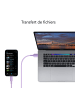 Platyne USB-Ladekabel auf Lightning / iPhone 1,50 Meter in Violett