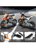 COSTWAY 12V Kinder Motorrad elektrisch in Orange