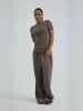 Seamless Basic T-Shirt Jacquard in Fungi