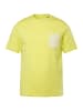 Men Plus Kurzarm T-Shirt in limegrün