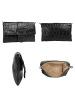Cluty Abendtasche in schwarz