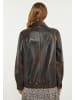 DreiMaster Damen Jacke in Braun Schwarz