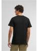 Mister Tee T-Shirt "USA College Wording Patch Tee" in Schwarz