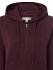 Marie Lund Kapuzenjacke in aubergine - 0006