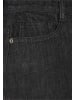 Urban Classics Urban Classics Damen Ladies Midi Denim Skirt in black washed
