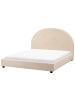 Beliani 10-tlg Doppelbett VAUCLUSE in Beige