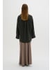 Karen By Simonsen Langarm - Hemd KBTonja Oversize fit in Gray Pinstripe