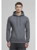Mister Tee Mister Tee Basic Hoodie in grey melange