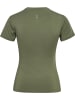Hummel Hummel T-Shirt Hmlfast Multisport Damen in DEEP LICHEN GREEN