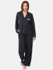 DKNY Channel The Flannel Nachtwäsche in schwarz