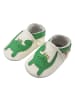 Yalion Baby Krabbelschuhe aus Leder, weiche Lauflernschuhe mit rutschfester Sohle 