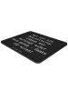 Mr. & Mrs. Panda Mousepad Spruch Babysitter Dank mit Spruch in Schwarz