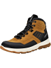 Grisport Freizeitschuhe Schnürstiefel in hellbraun/schwarz