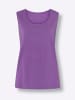 Sieh an! Shirttop in lila