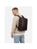 Jost London Daypack Leder 44 cm Laptopfach brown