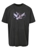Mister Tee T-Shirt in black acid washed