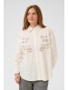 CULTURE Langarm - Hemd CUallison Oversize fit in Spring Gardenia