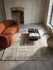 KADIMA DESIGN Wollteppich EDALE Reliefstruktur Natur handgetuftet 100% Wolle 6mm Kurzflor 140x200cm in Natur