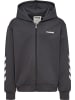 Hummel Reißverschluss Jacke Hmljr Logo Kinder in EBONY
