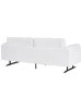 Beliani 3-Sitzer Sofa IDRE in Weiß/Schwarz - (W) 202 x (H) 81 x (L) 80 cm