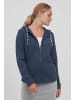 Oxmo Kapuzensweatjacke in blau