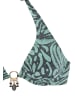 Bruno Banani Bügel-Bikini in jade bedruckt